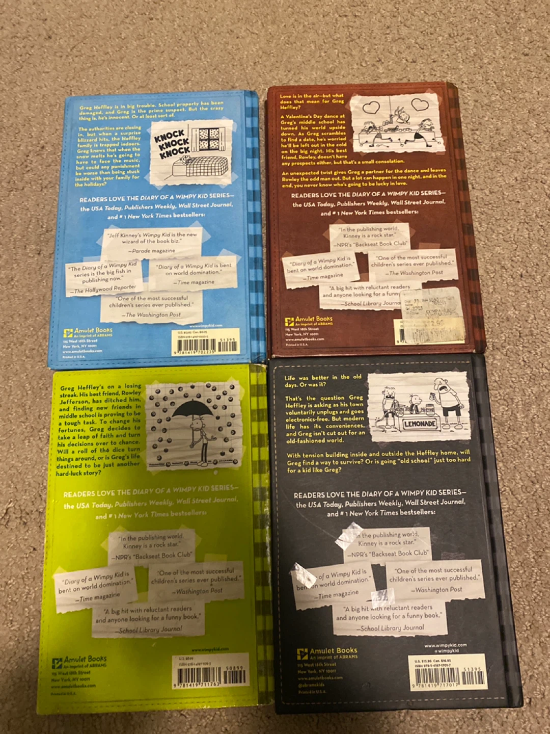 Diary of a Wimpy Kid Book Lot - photo 2