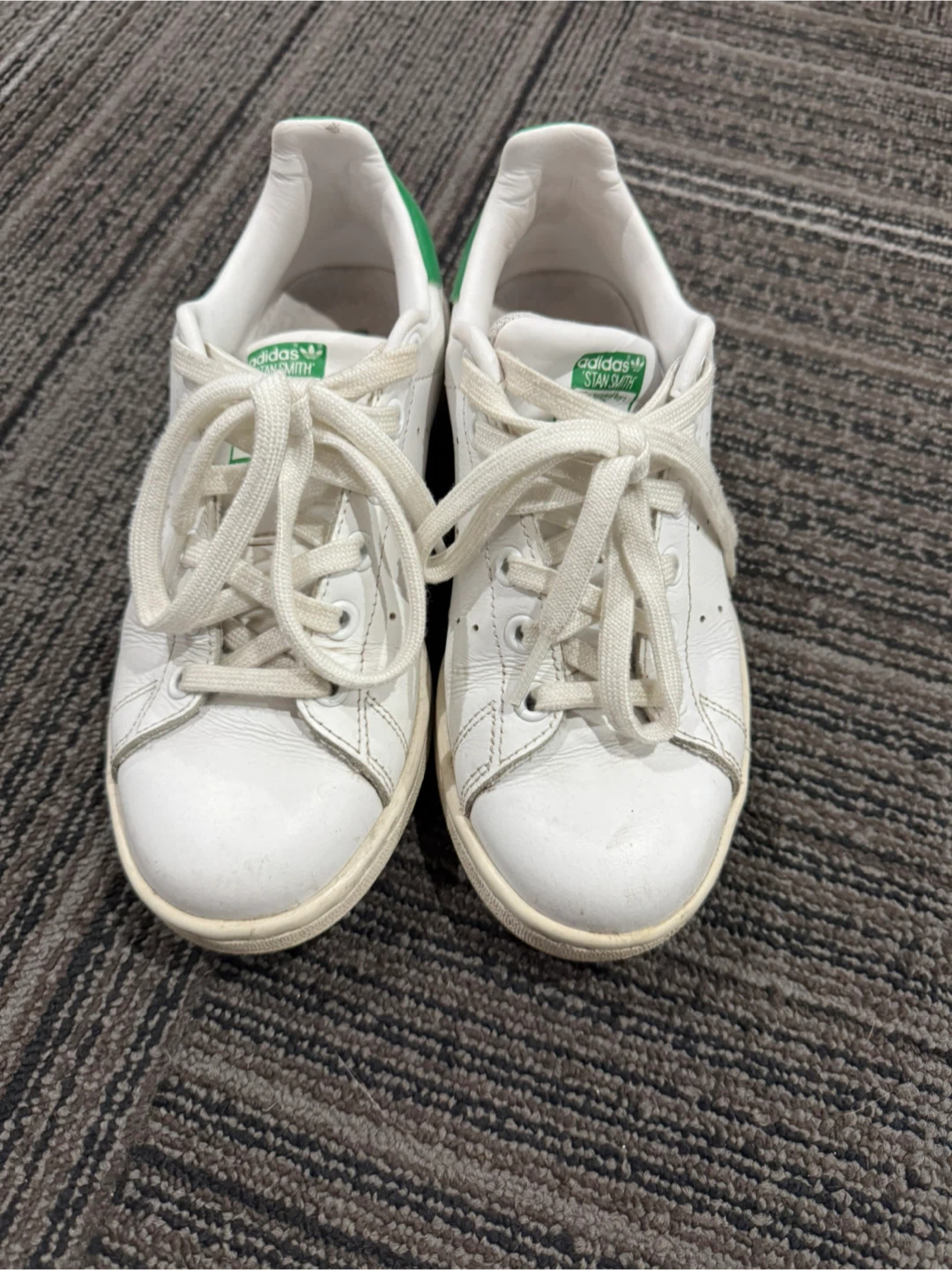 Adidas Stan Smith White & Green Sneakers - photo 3