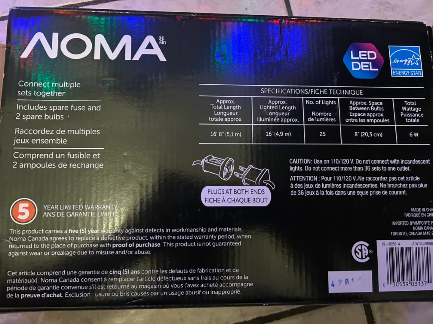 Christmas string Lights image indicator(4)