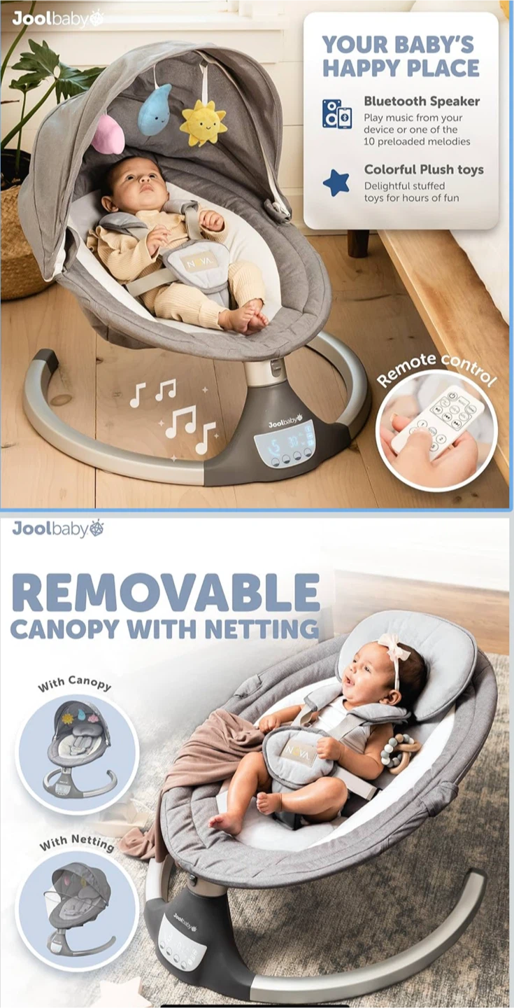 Joolbaby NOVA Baby Swing - Brand New! - photo 2