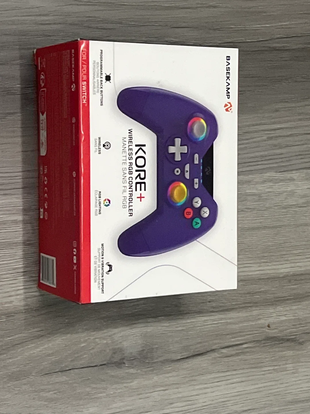 Basekamp Kore+ Wireless RGB Controller for Switch