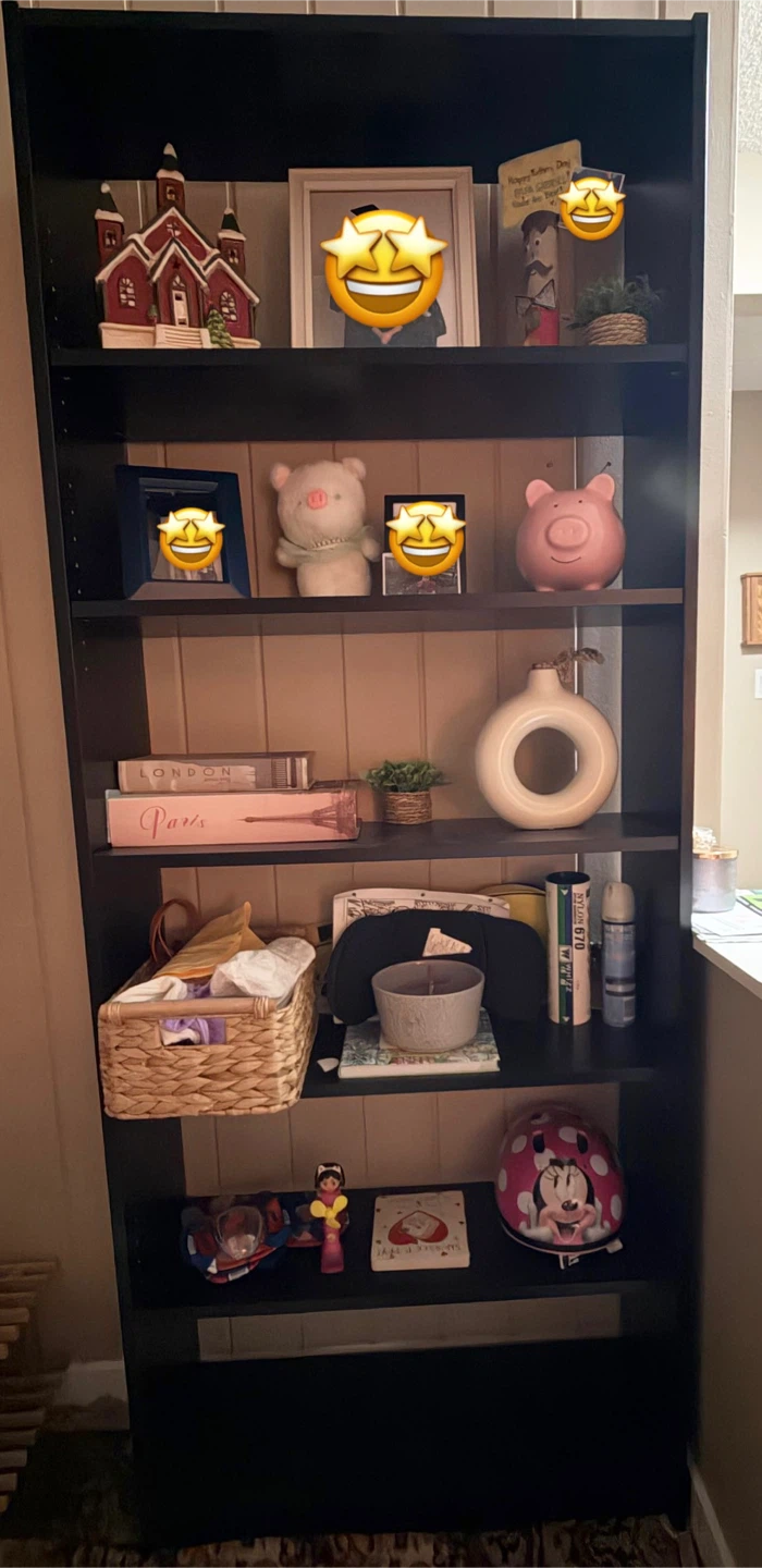 Black Bookshelf
