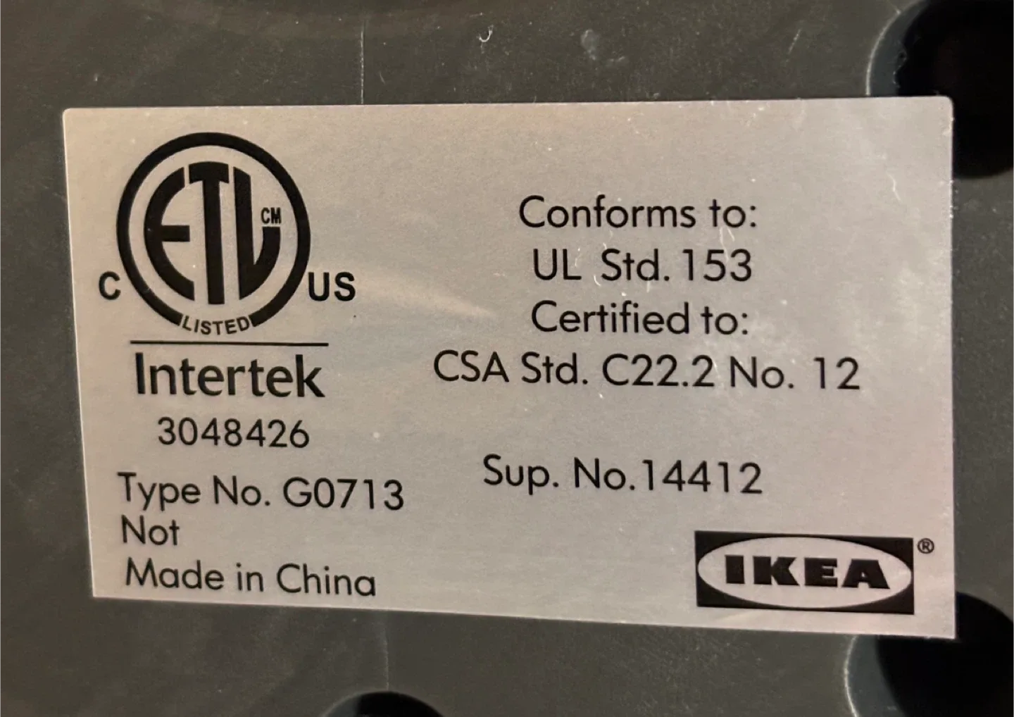 IKEA Black Floor Lamp with Reading Light image indicator(6)