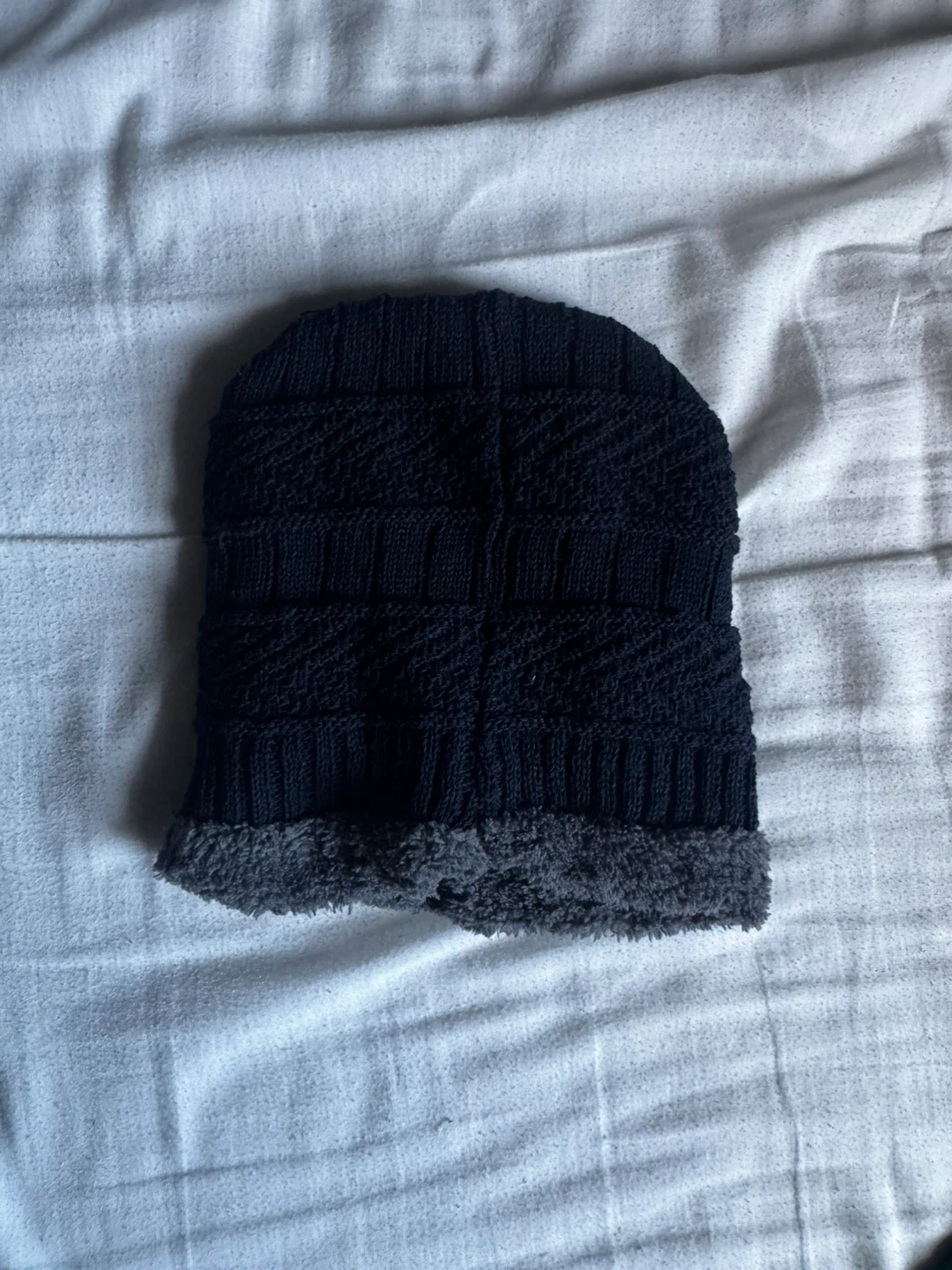 Black Knit Winter Beanie - photo 2
