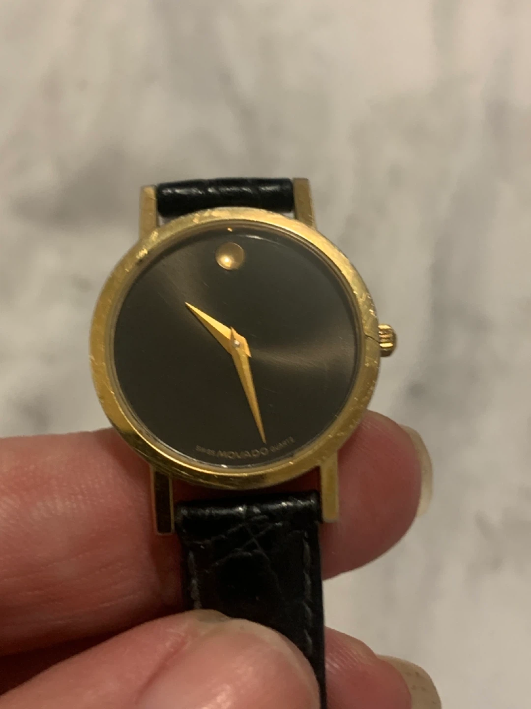 Movado Swiss Quartz Watch - Gold & Black - photo 3