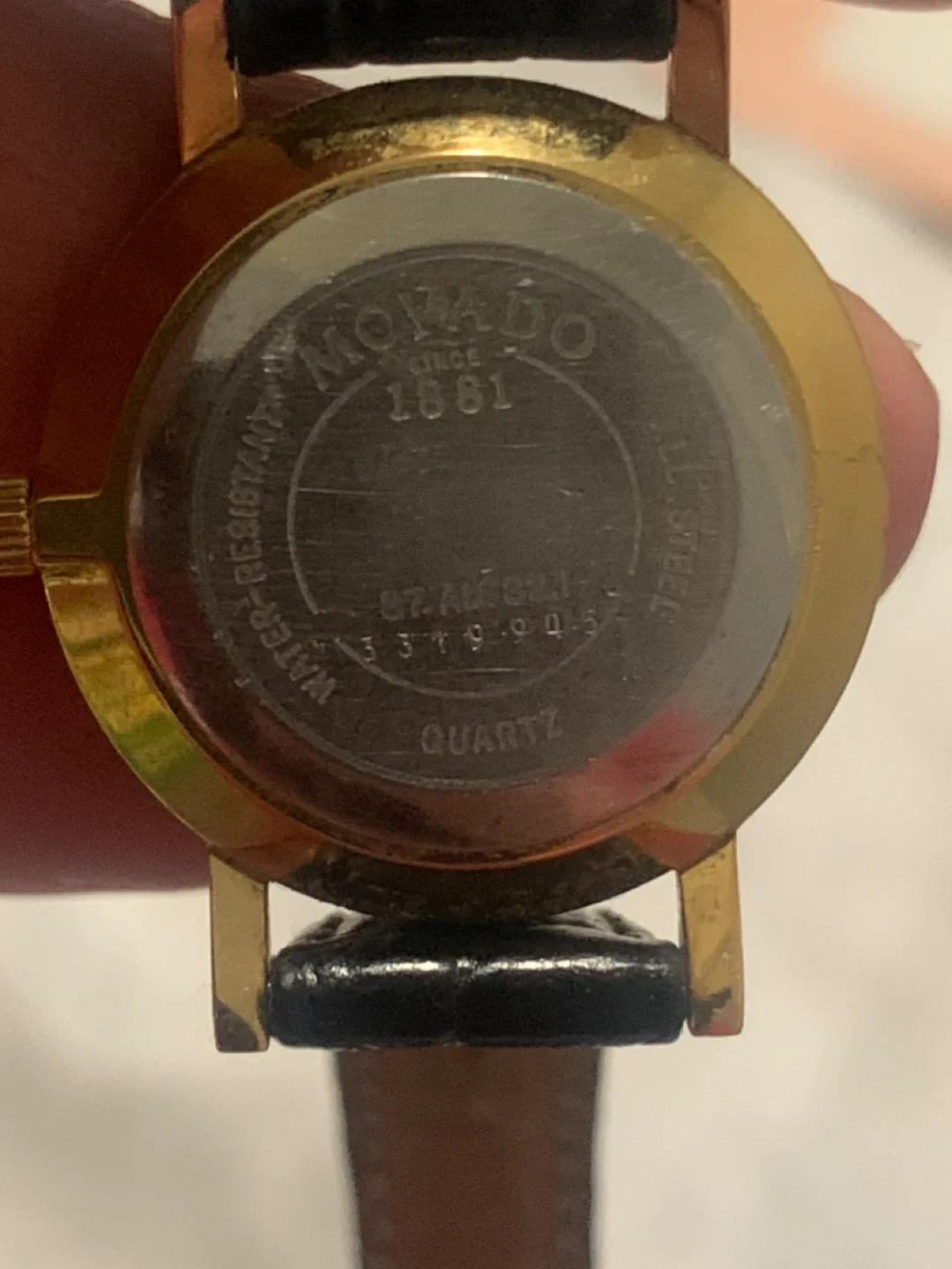 Movado Swiss Quartz Watch - Gold & Black image indicator(4)