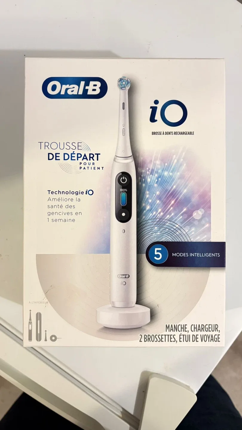 Oral B iO Rechargeable Toothbrush Patient Starter Kit image indicator(4)
