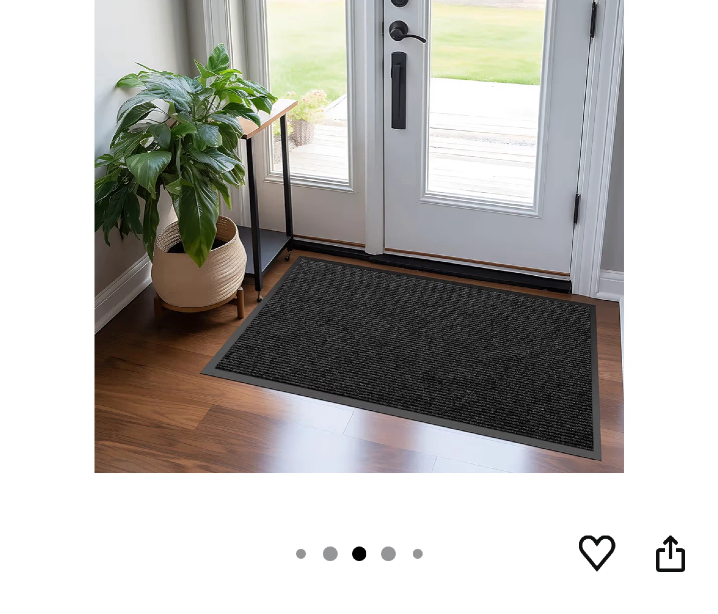 HOMEK Entrance Front Door Mat - 36"x72"-New in box - photo 3