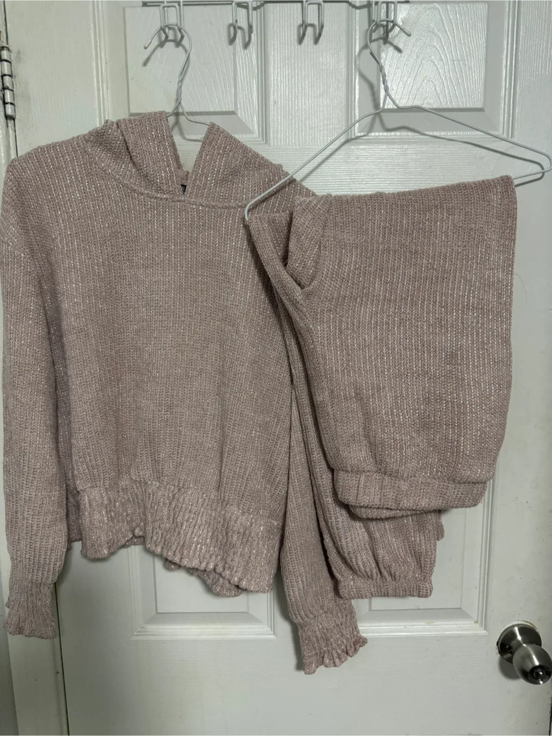 Camla Barcelona Knit Hoodie & Pants Set - Size L