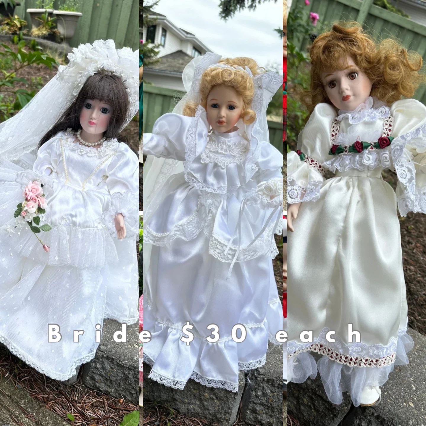 Vintage Porcelain Dolls - Variety of Styles & Prices - photo 4