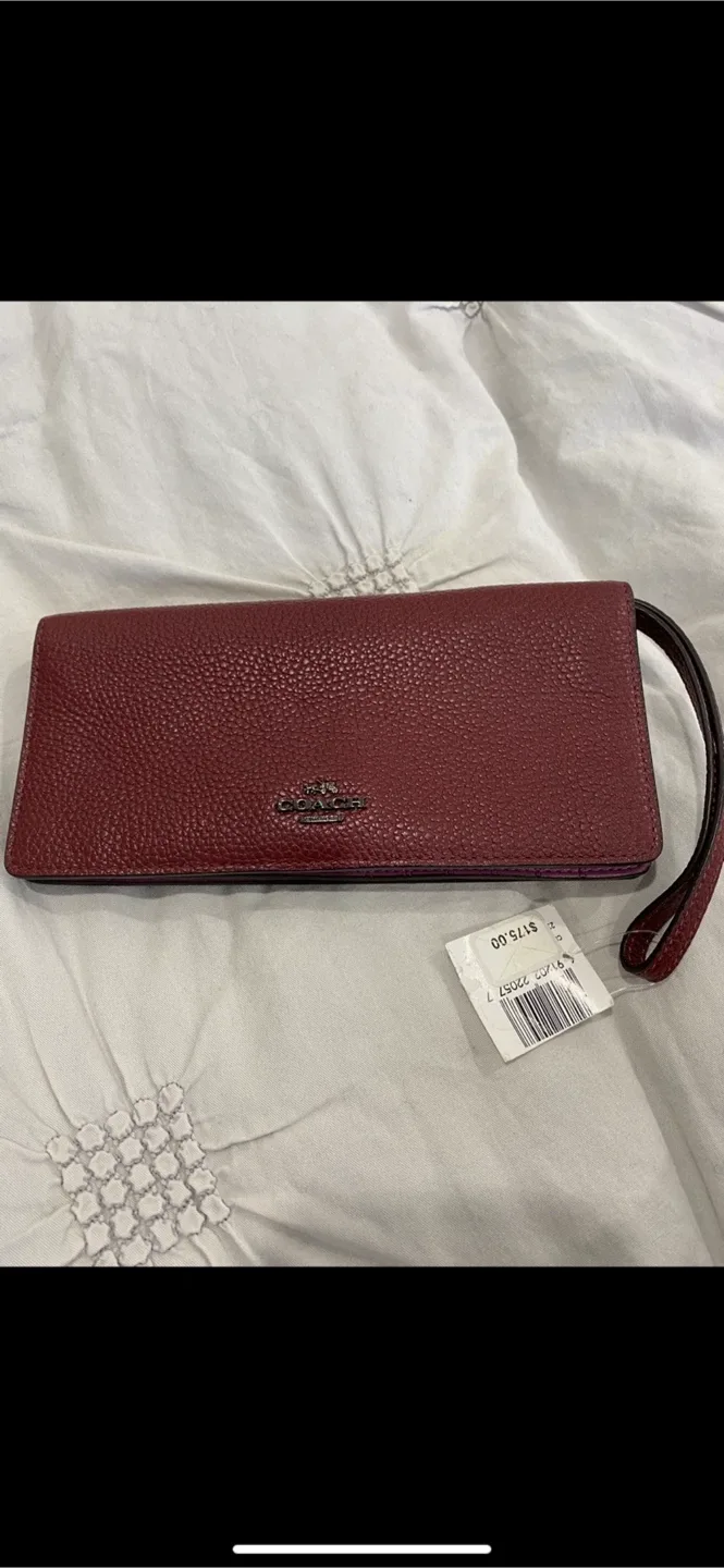 Coach Leather Wallet