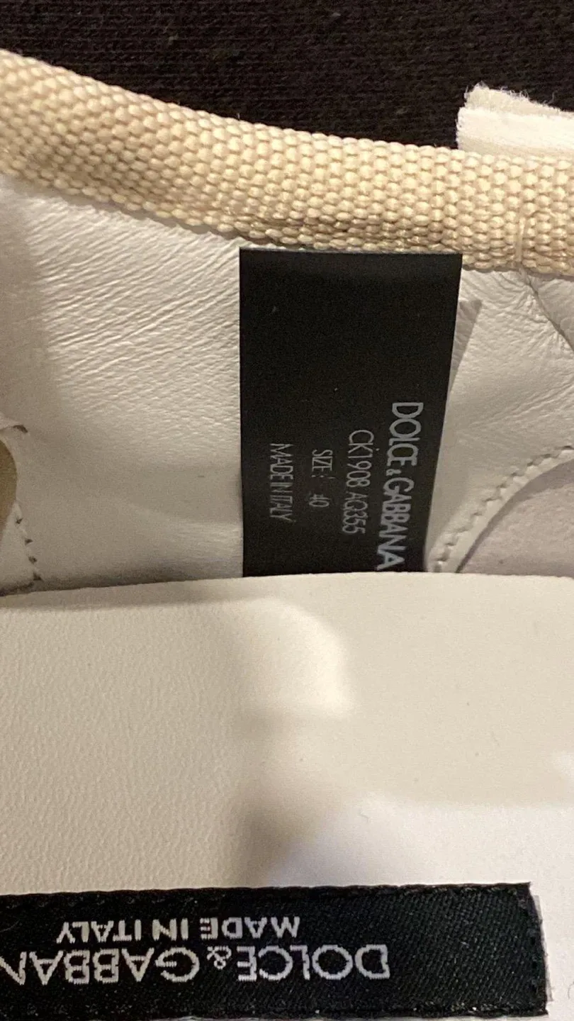 Dolce & Gabbana CK1908 Sneakers Size 40 image indicator(4)