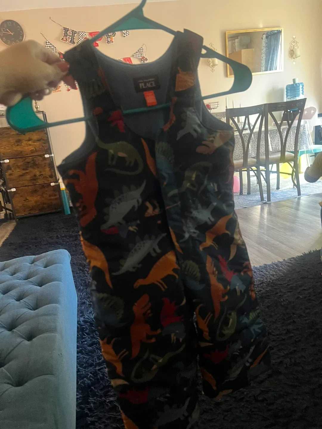 The Children's Place Dinosaur Snowsuit Set image indicator(4)