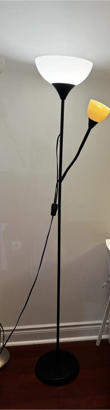 Ikea Floor Lamp with Reading Light image indicator(2)