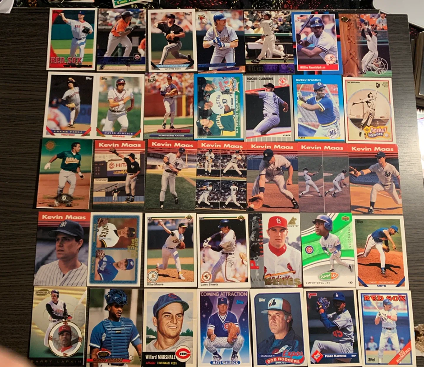 Baseball Cards Collection