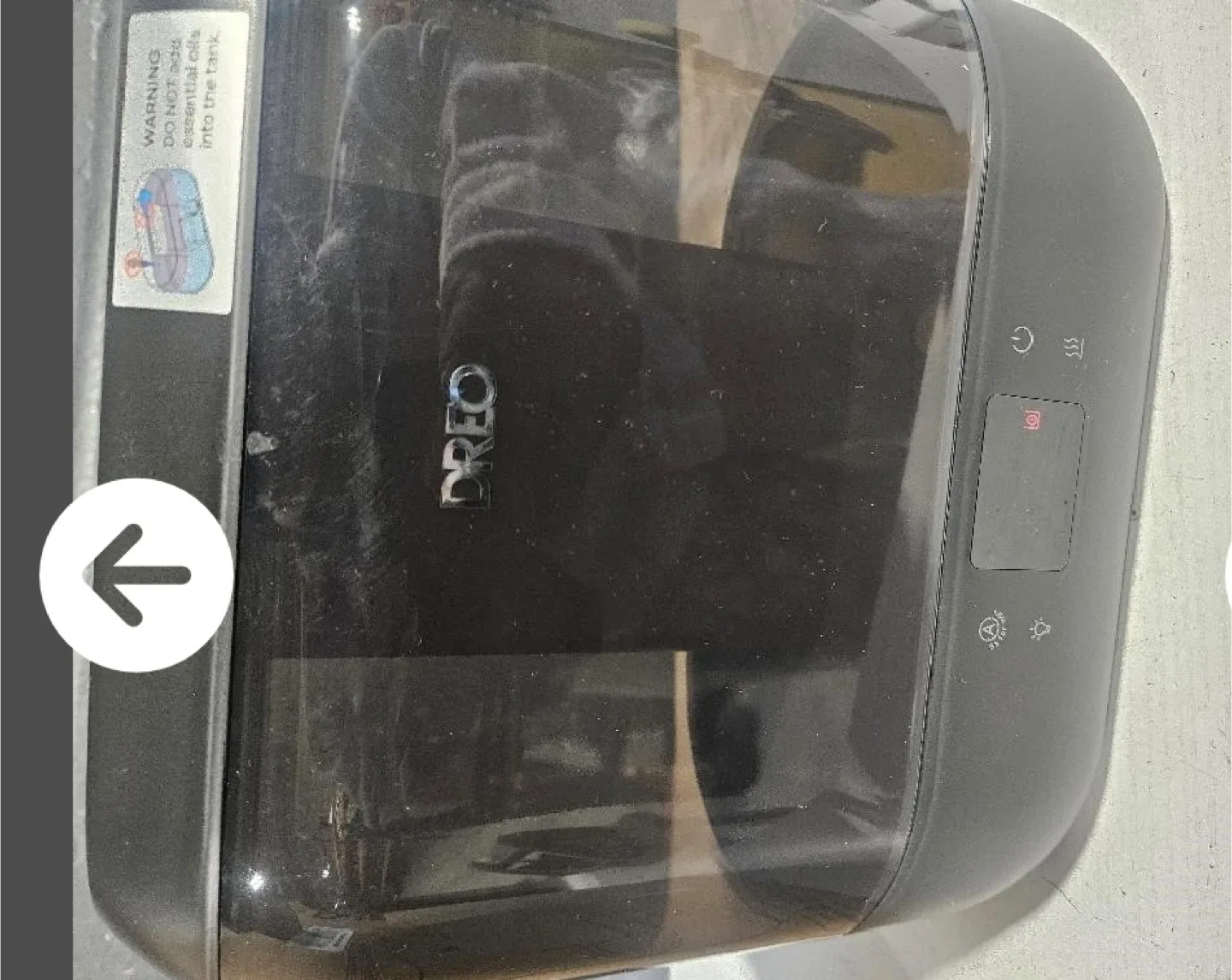 Dreo Air Humidifier - Black image indicator(4)