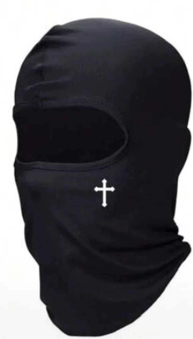 Ski mask with design
