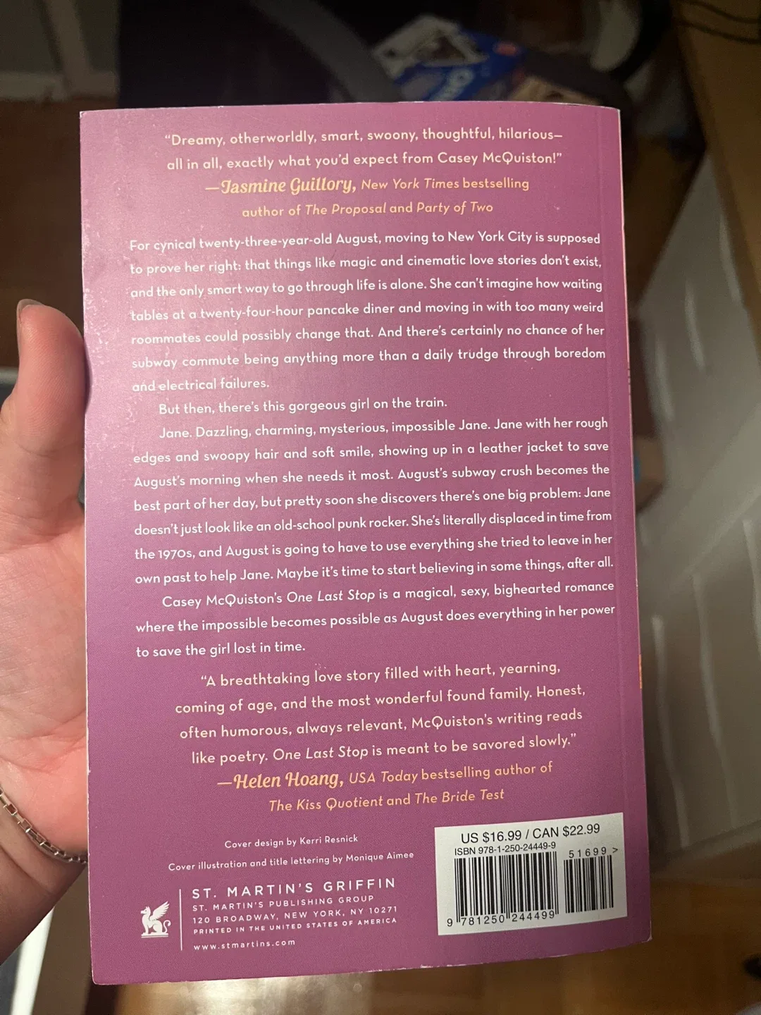 One Last Stop by Casey McQuiston image indicator(2)