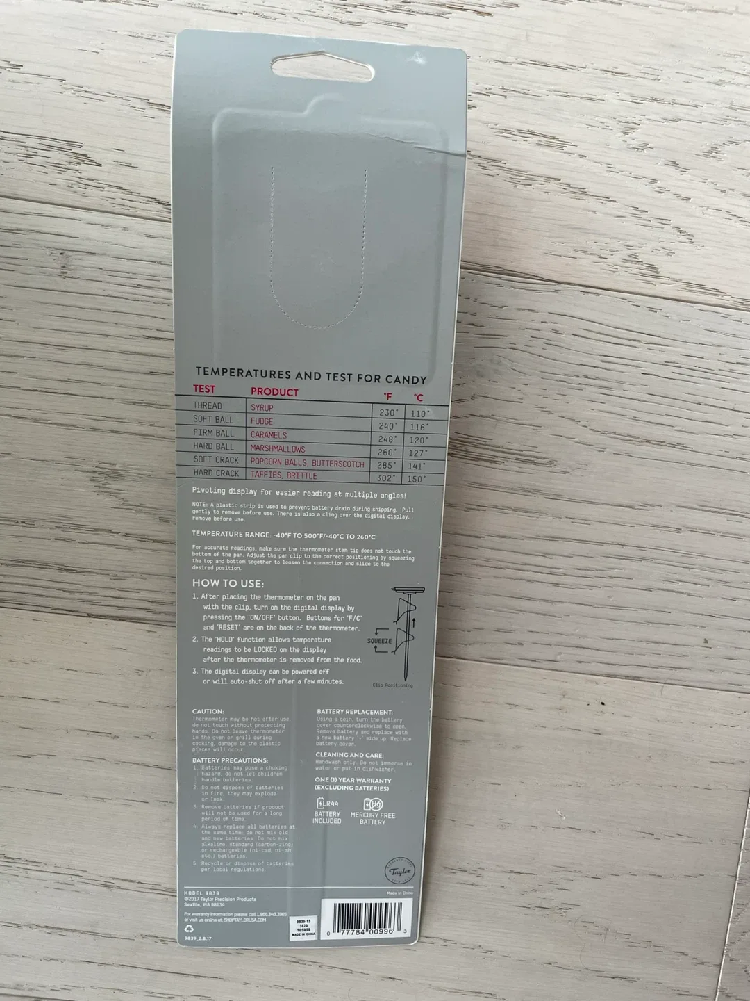 Taylor Digital Thermometer image indicator(2)