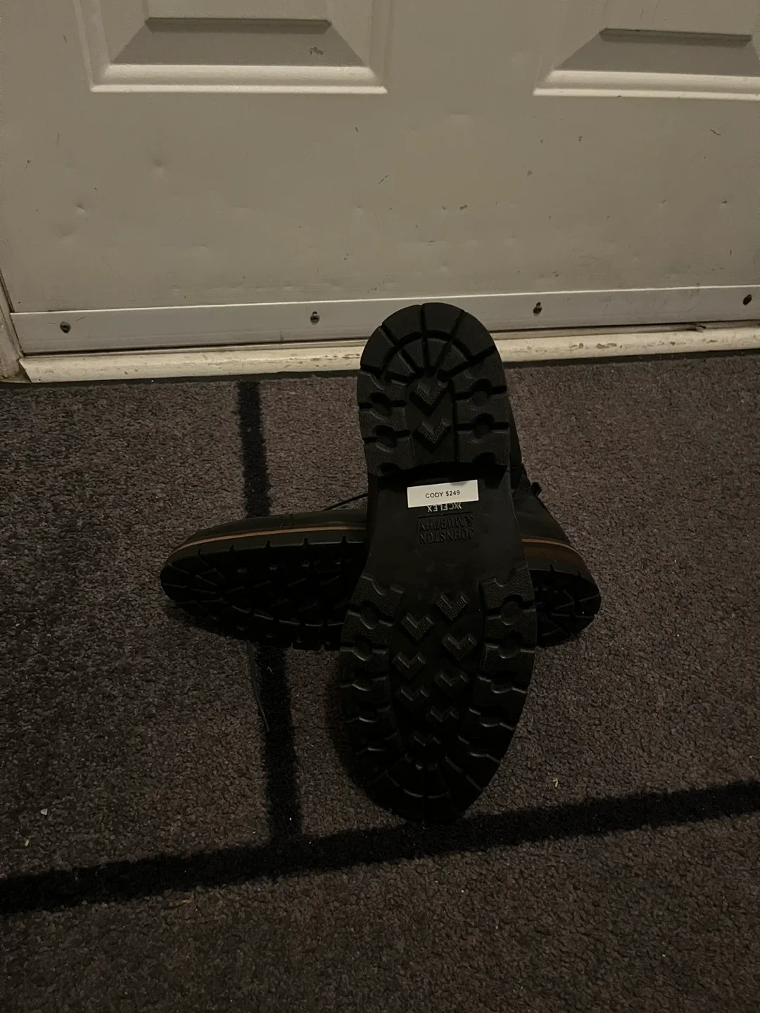 Johnston & Murphy Black Leather Boots - Size 9 image indicator(3)