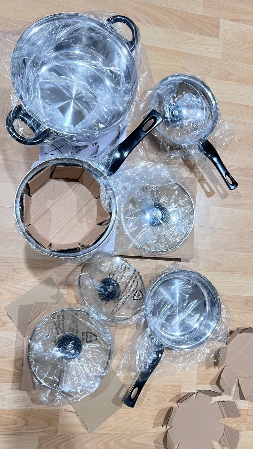 New Starbasix Stainless Steel Cookware Set - photo 2