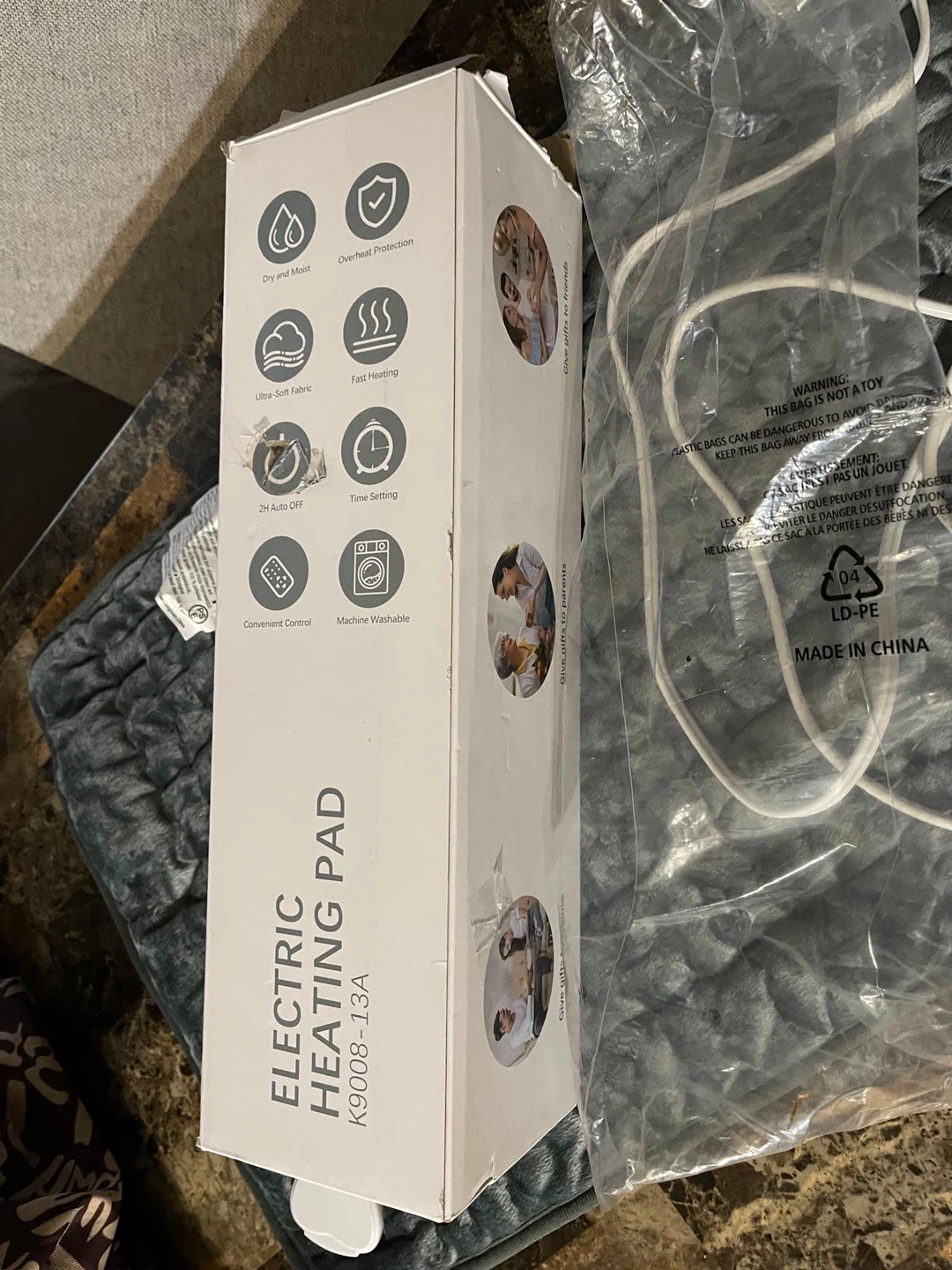 Xl  size -Electric Heating Pad - Back Pain Relief - photo 3