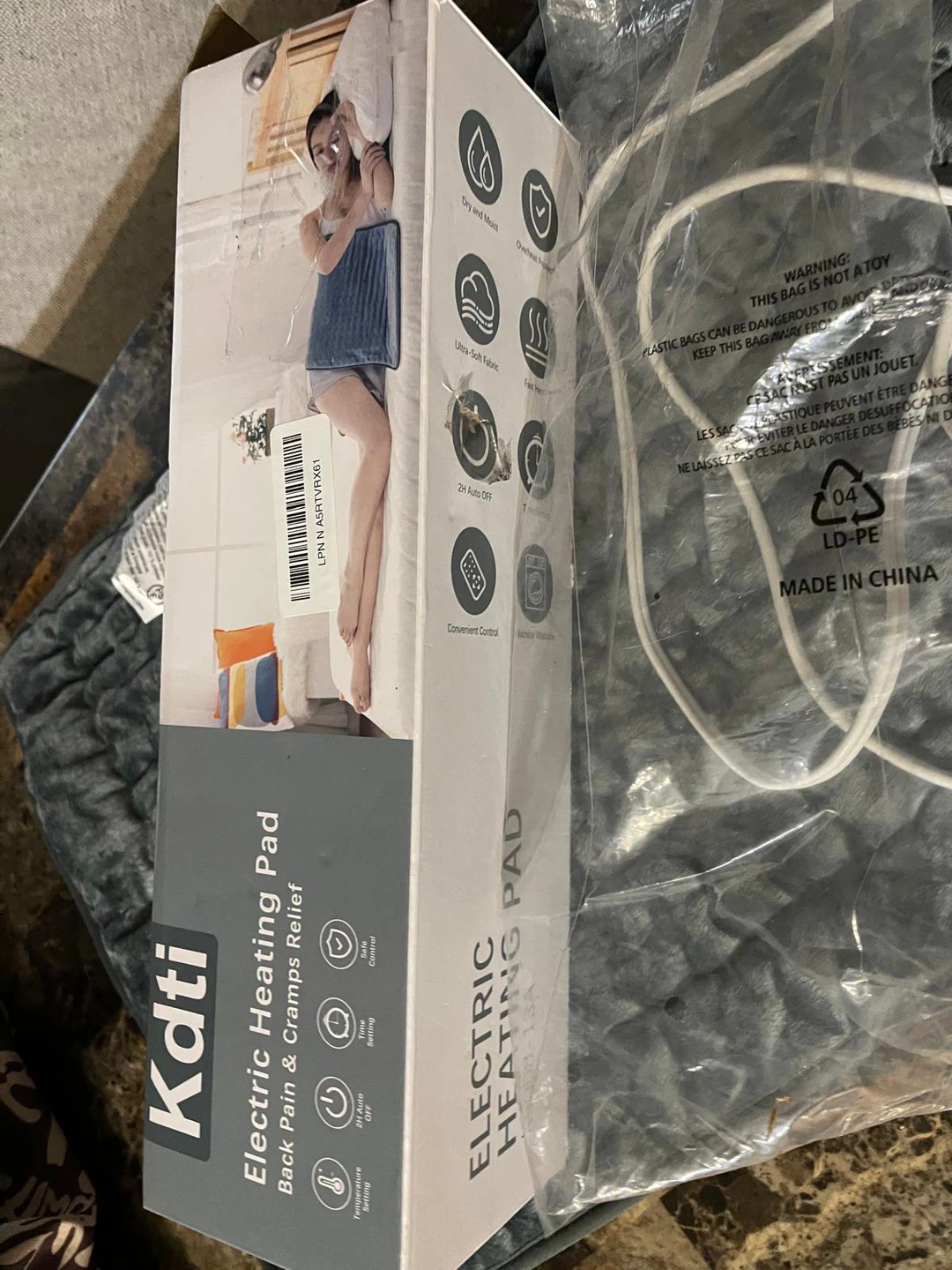 Xl  size -Electric Heating Pad - Back Pain Relief - photo 4