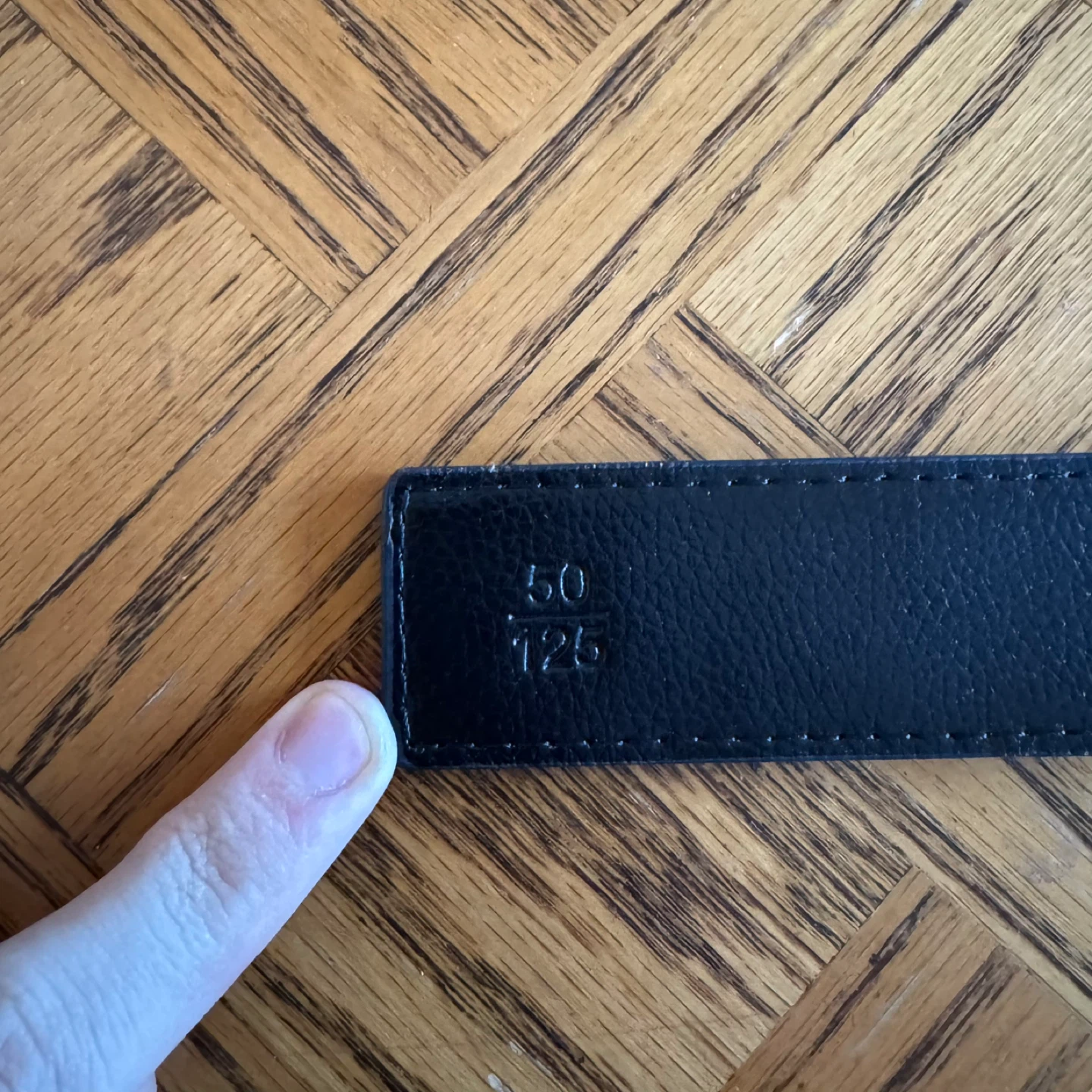 Dior Oblique Belt, Size 50 - photo 4