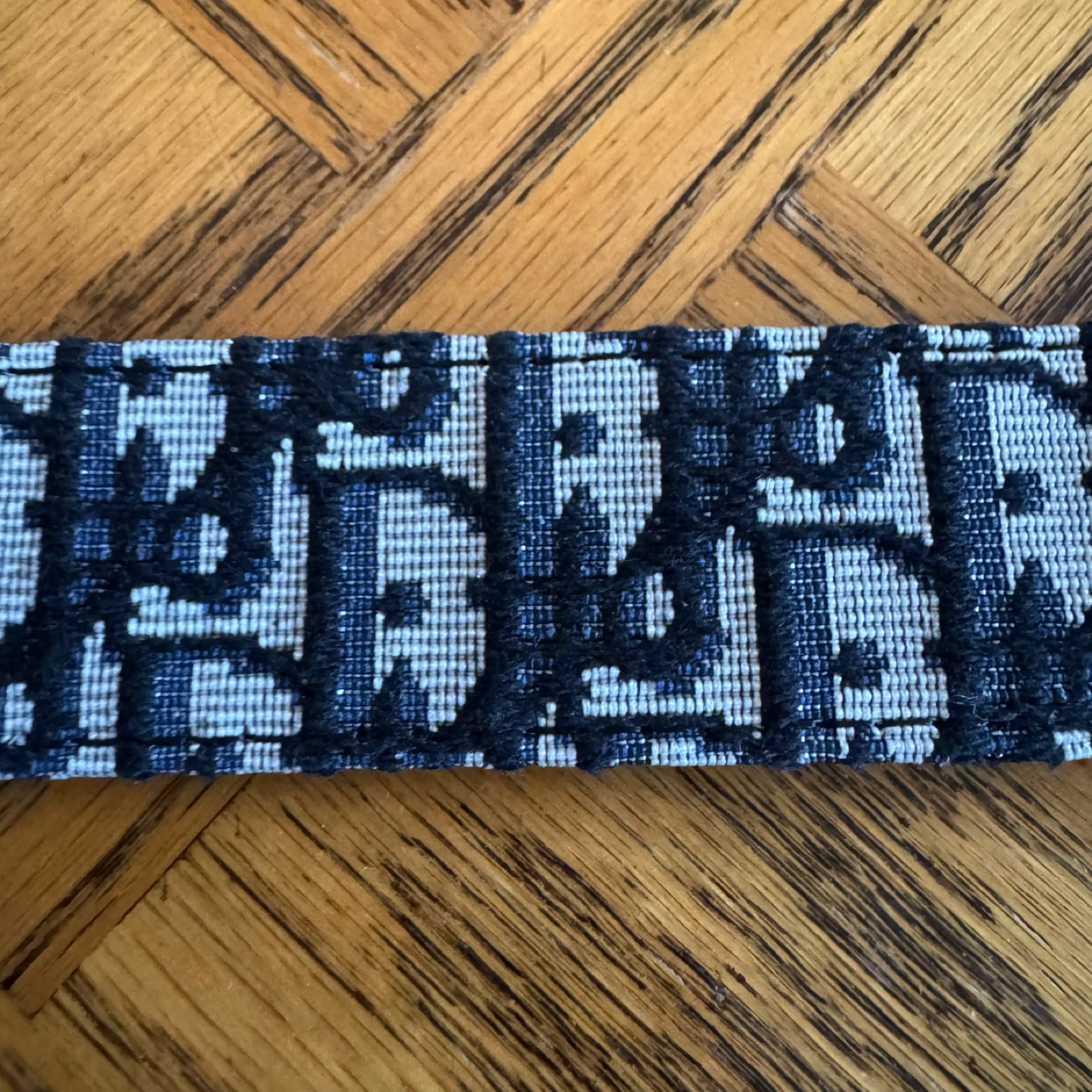 Dior Oblique Belt, Size 50 - photo 2