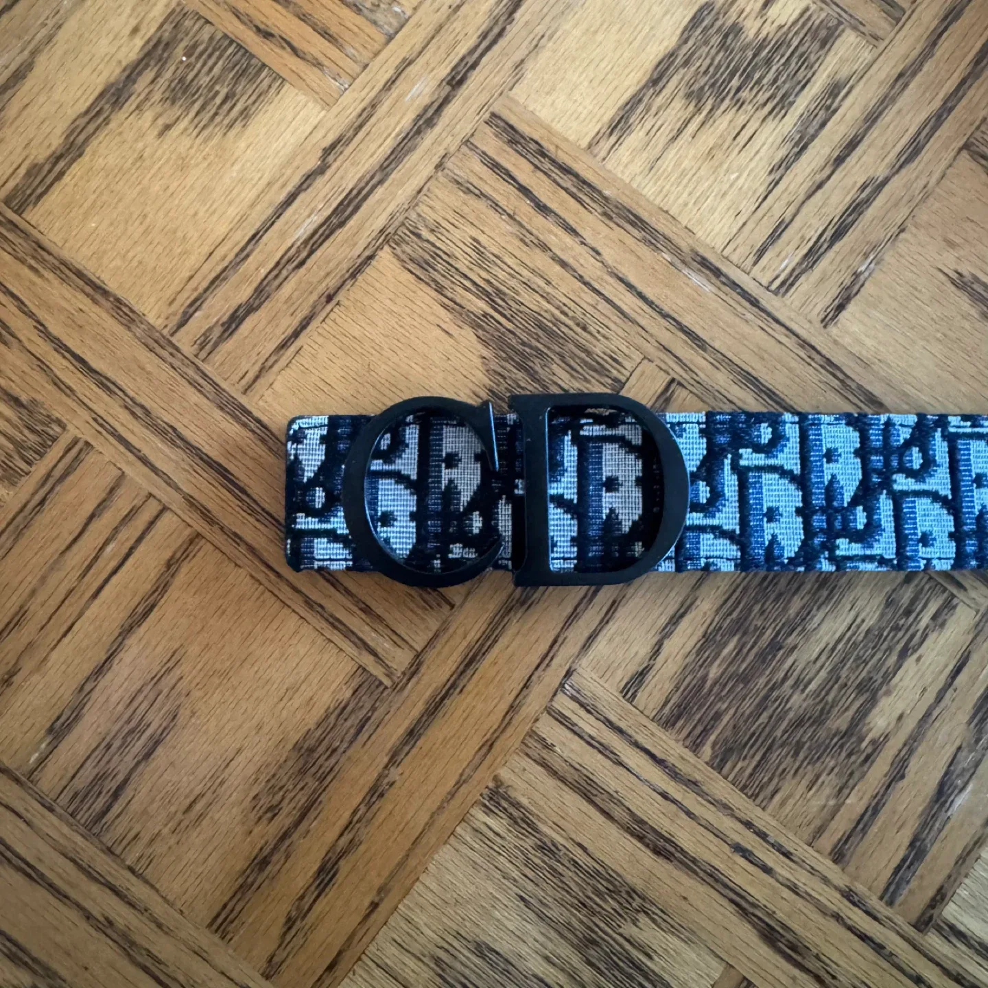 Dior Oblique Belt, Size 50