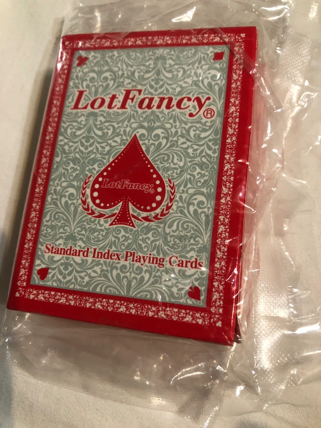 LotFancy Standard Index Playing Cards - New