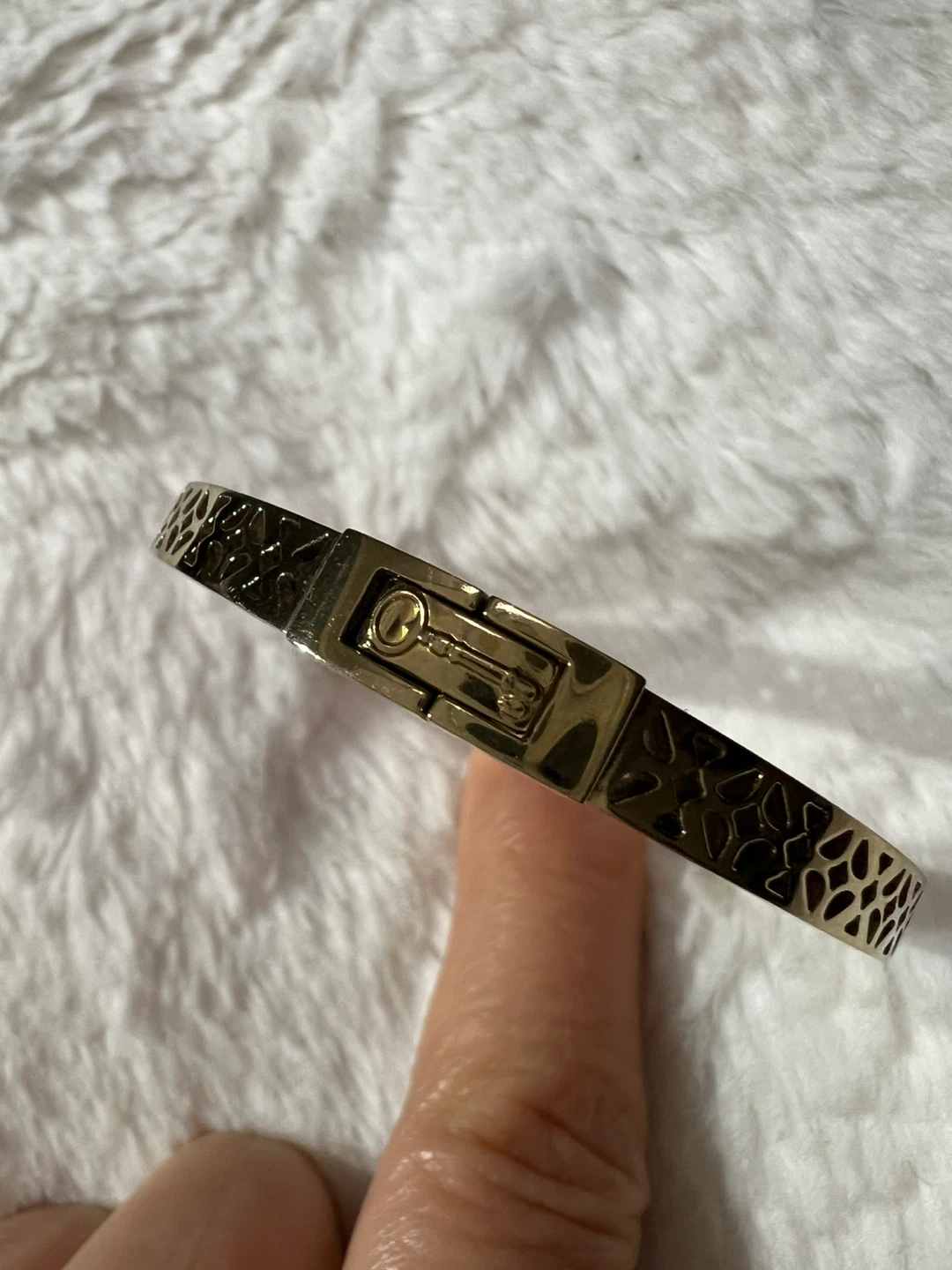 Fossil Gold Bangle Bracelet - photo 5