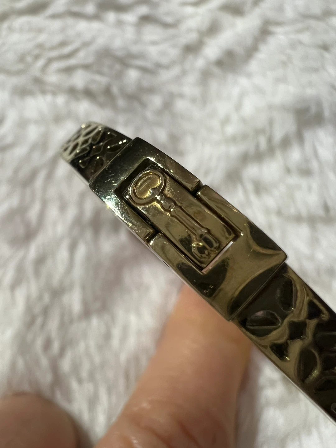 Fossil Gold Bangle Bracelet - photo 4