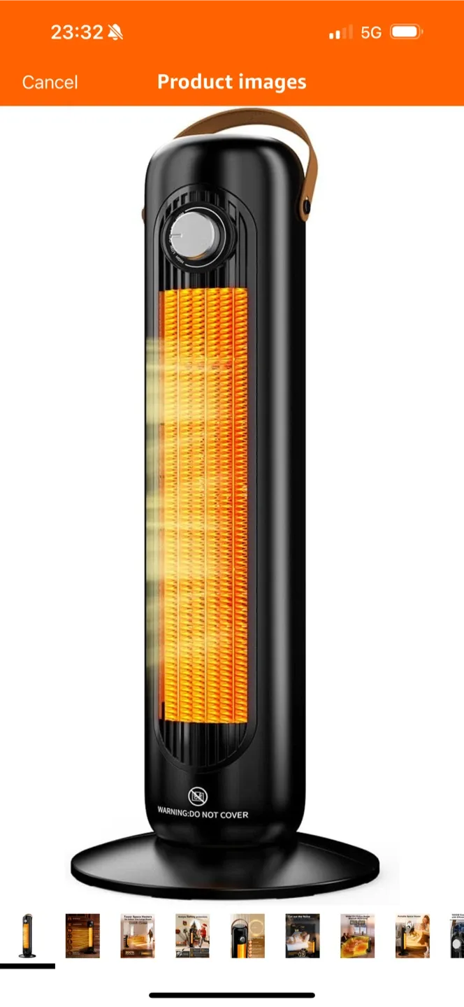 Tower Space Heater for Indoor Use