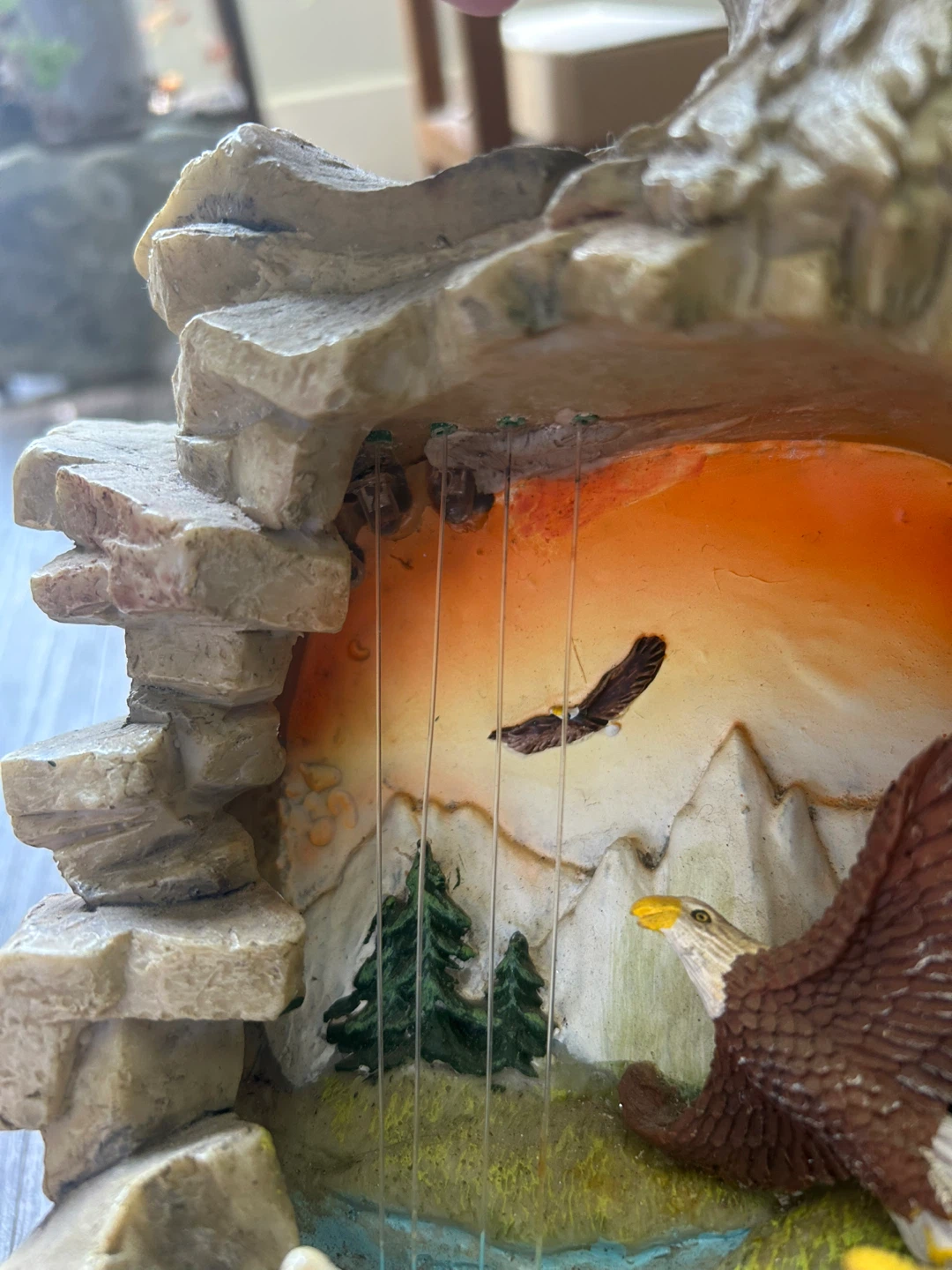 Eagle Waterfall Tabletop Fountain - photo 5
