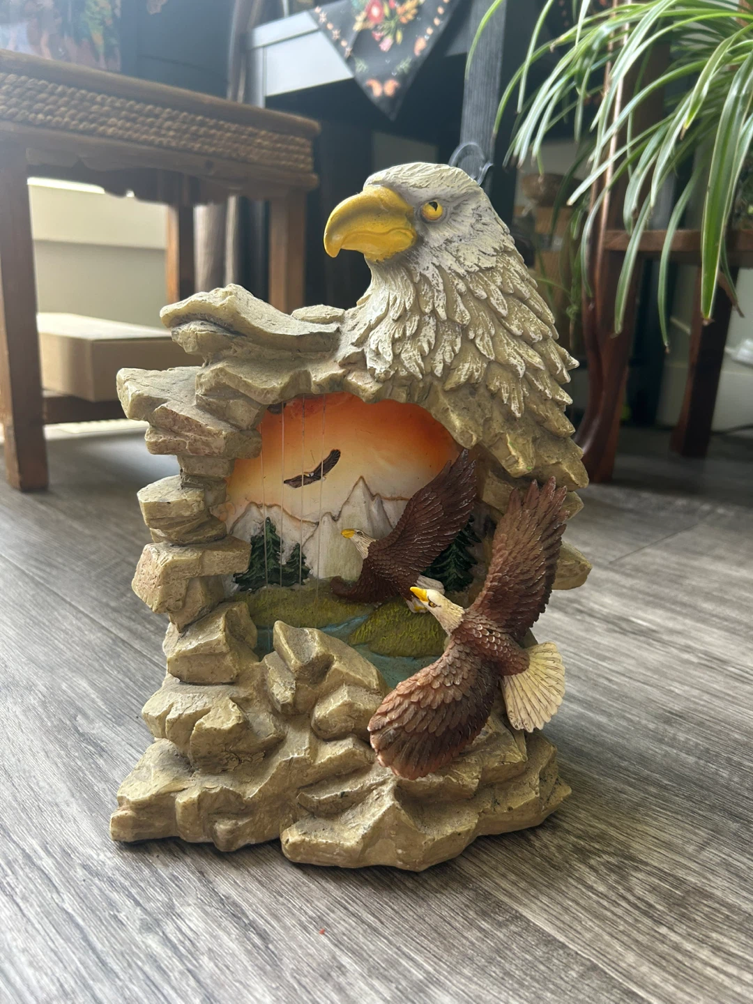 Eagle Waterfall Tabletop Fountain