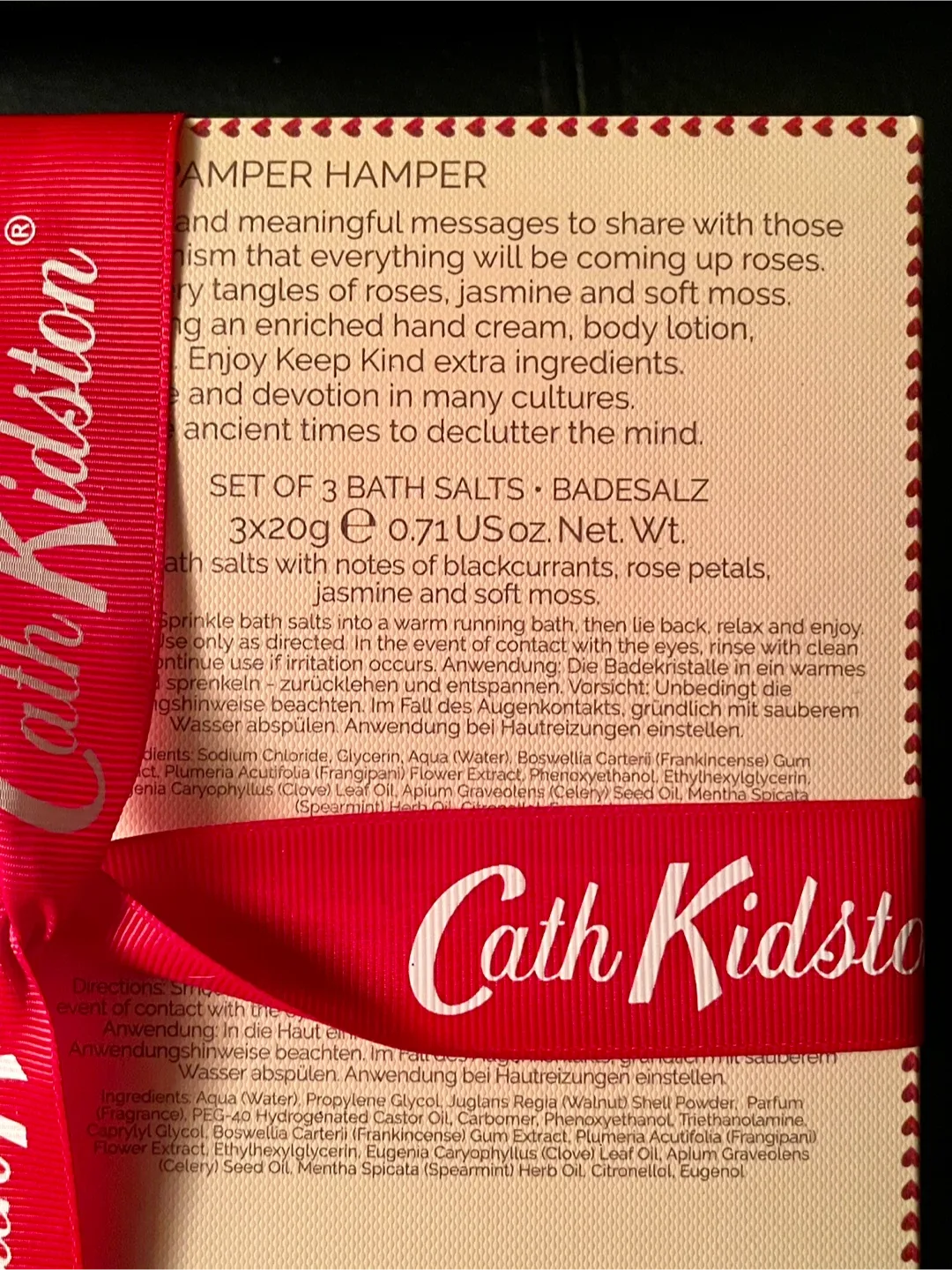 NEW Cath Kidston Pamper Hamper Gift Set image indicator(4)