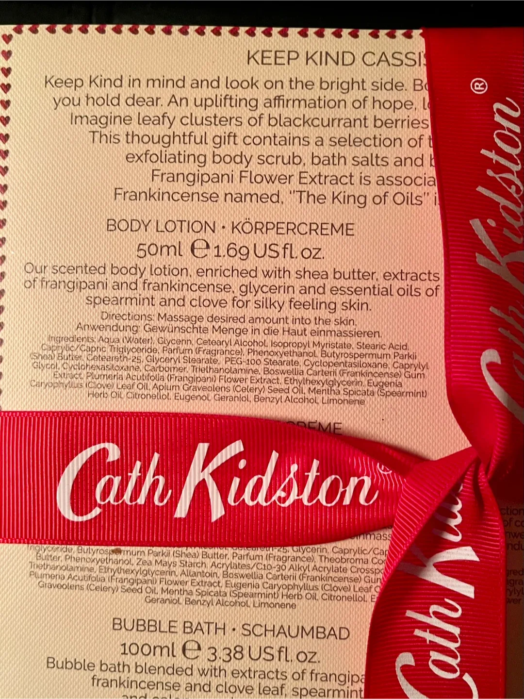 NEW Cath Kidston Pamper Hamper Gift Set image indicator(3)