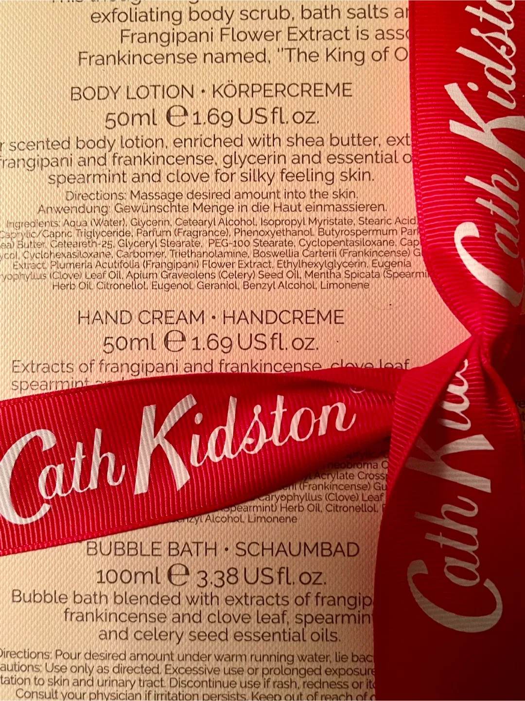 NEW Cath Kidston Pamper Hamper Gift Set image indicator(7)