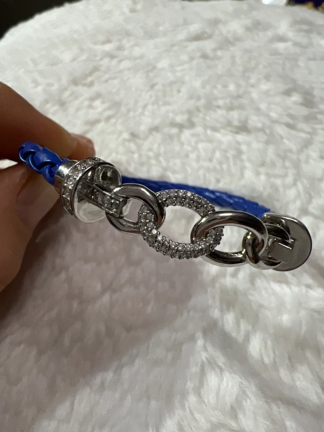 Blue Braided Bracelet image indicator(2)