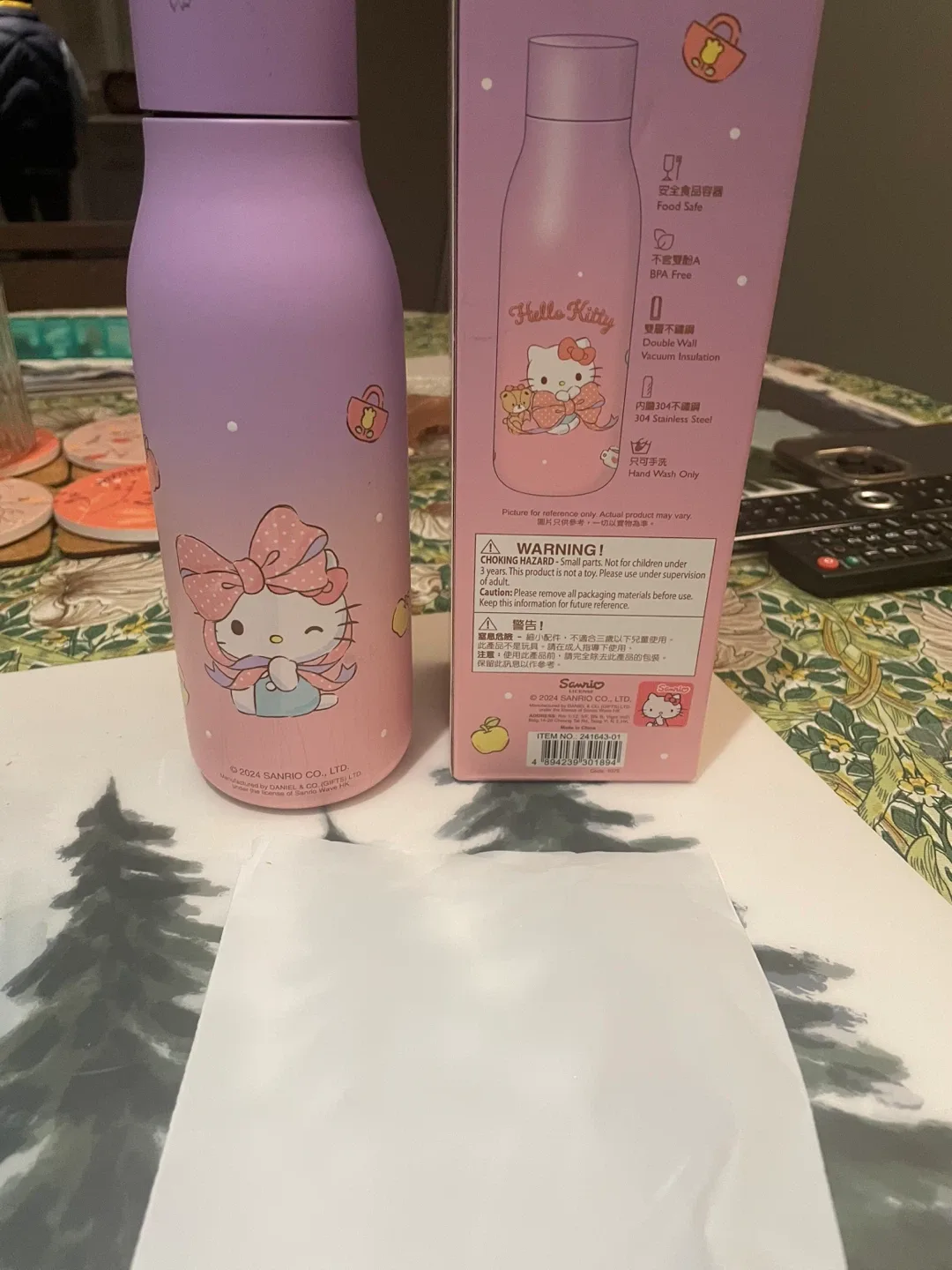 Hello Kitty Stainless Steel Water Bottle, 500ml image indicator(2)
