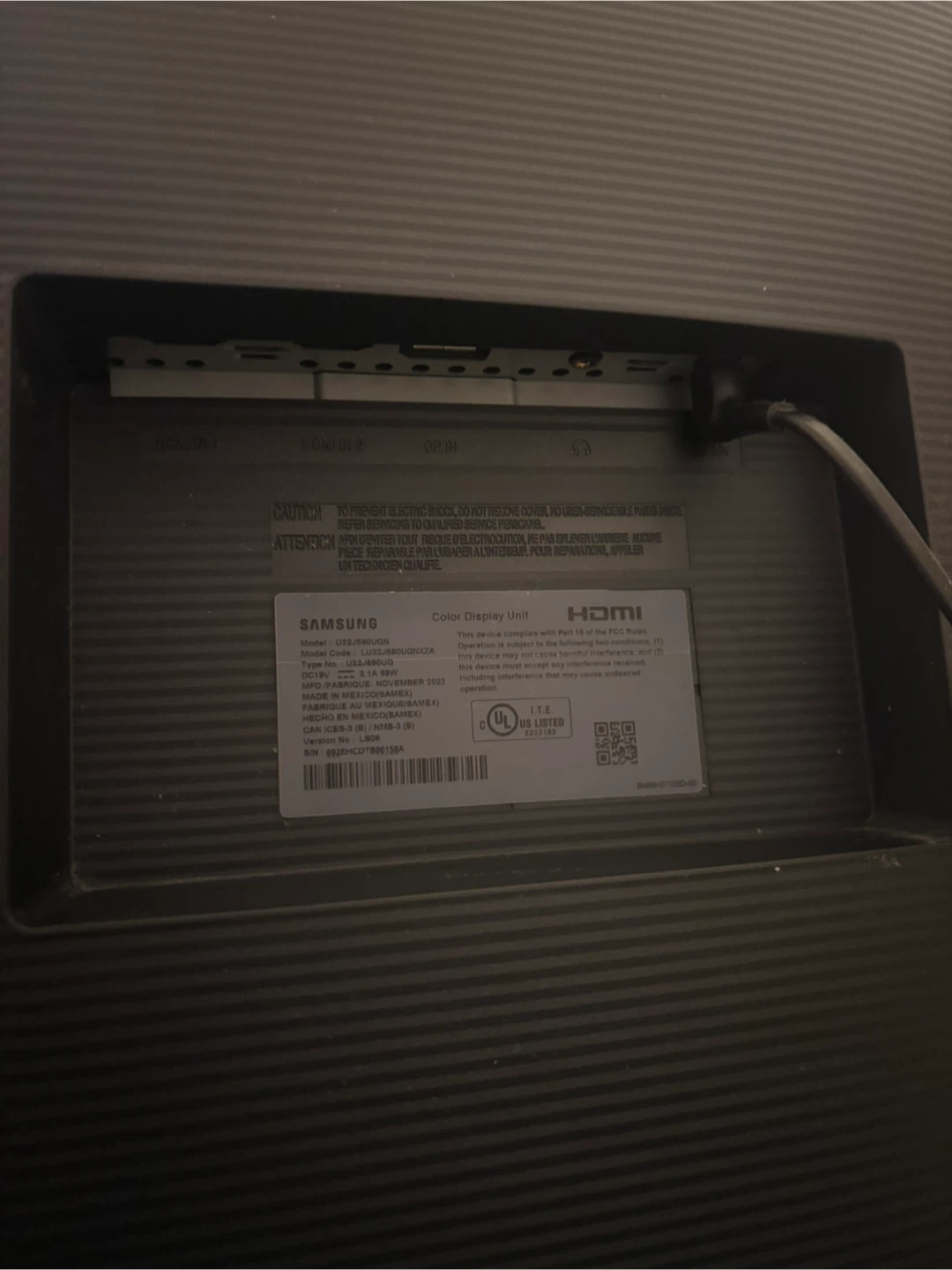 Samsung 32-inch 4K UHD Black 60 Hz Computer Monitor - photo 3