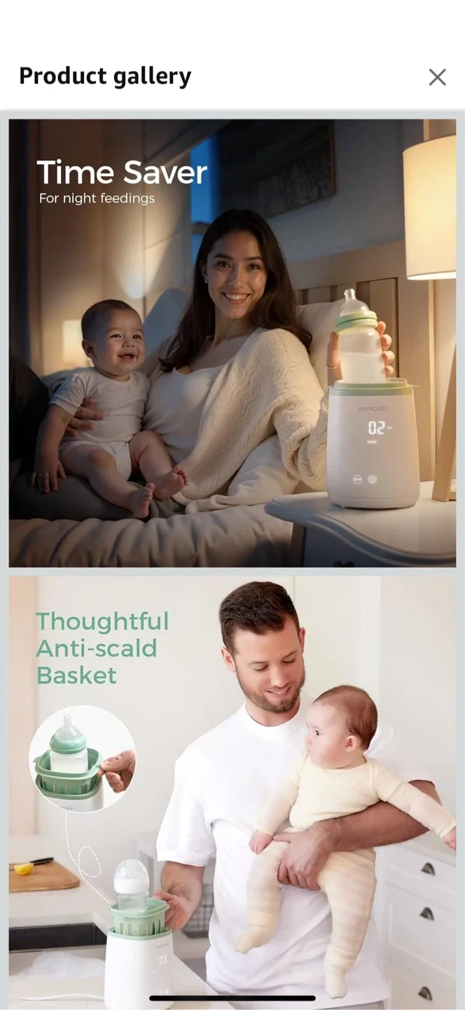 Momcozy Bottle Warmer - Instant & Easy Warming image indicator(5)