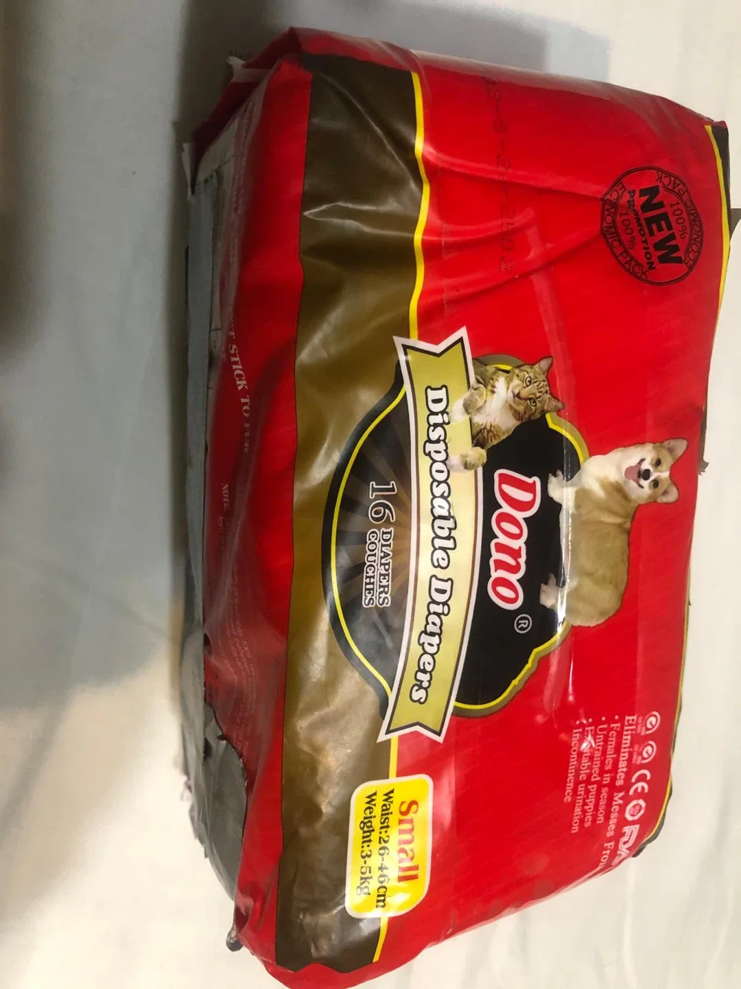 Dono Disposable Diapers - Small (16 Count) image indicator(2)