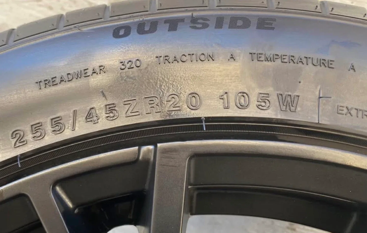 255/45ZR20 Imperial Tires on Black ART Rims image indicator(4)