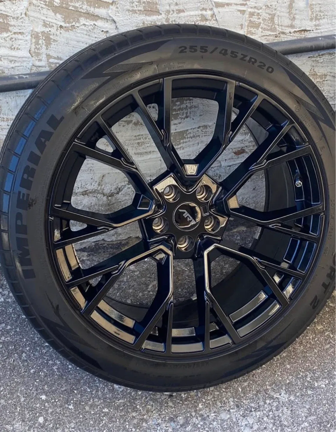 255/45ZR20 Imperial Tires on Black ART Rims image indicator(3)