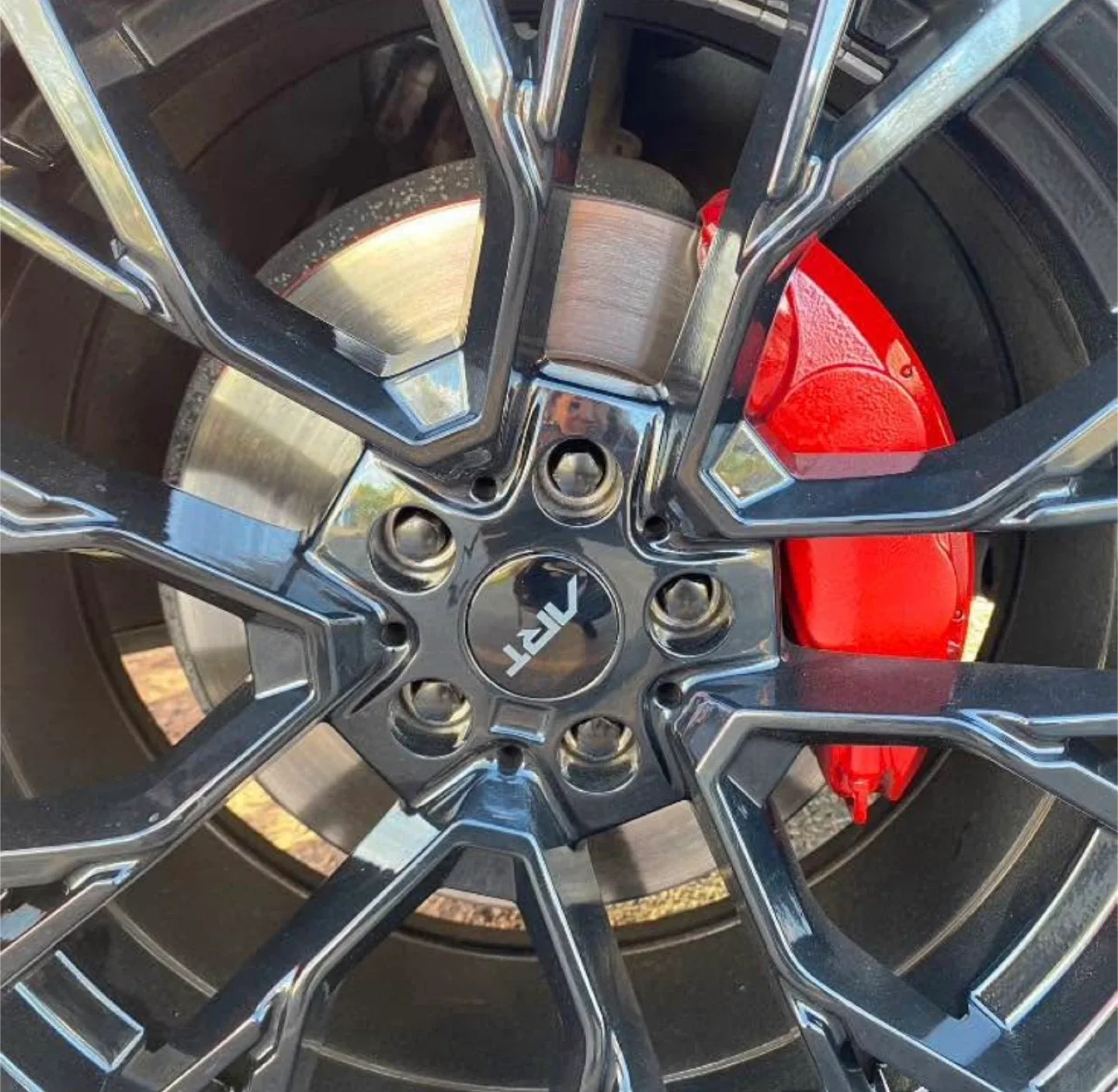 255/45ZR20 Imperial Tires on Black ART Rims