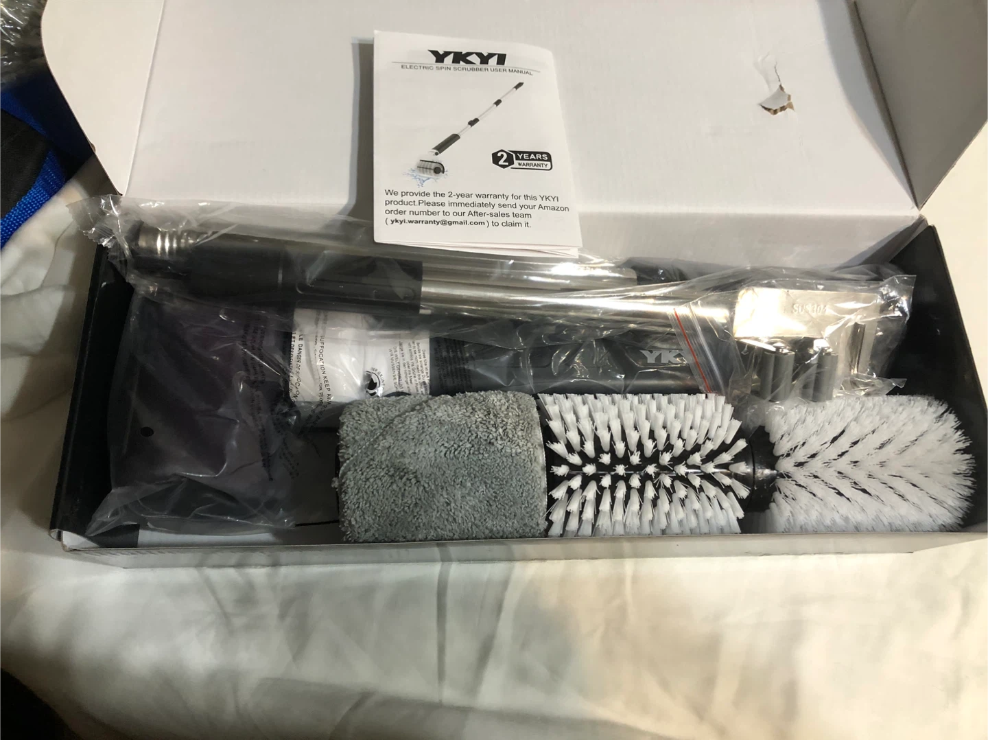 New YKYI Electric Spin Scrubber - photo 4