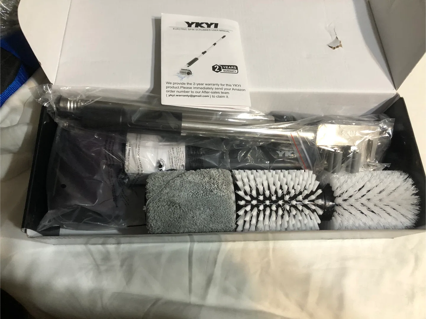 New YKYI Electric Spin Scrubber image indicator(4)