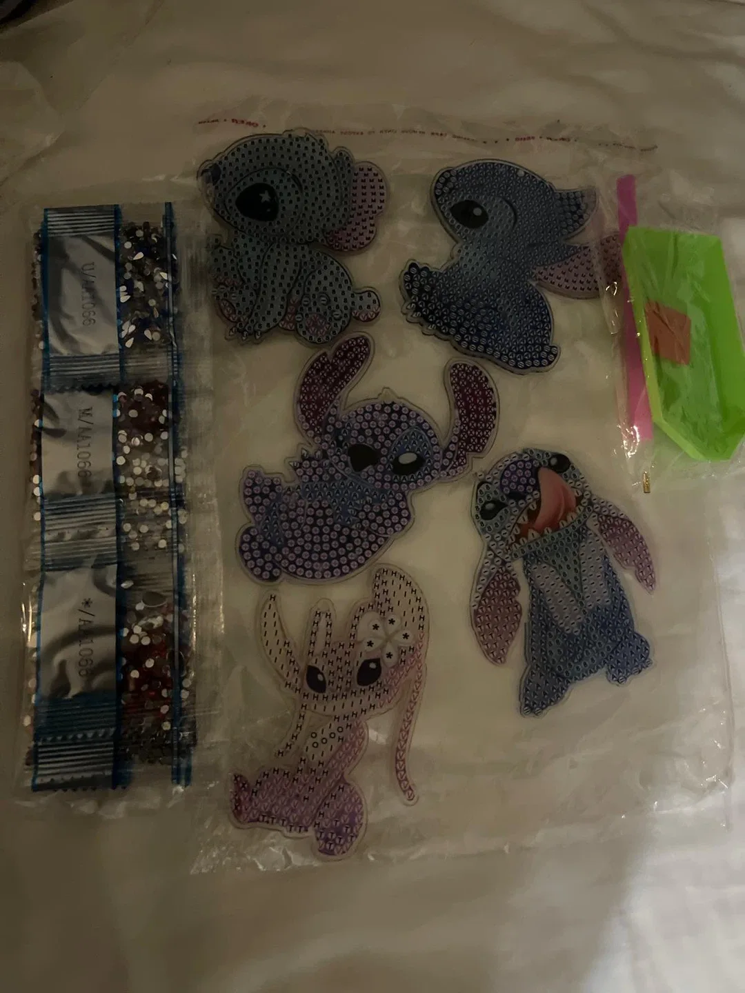 DIY Diamond Painting Stickers - Stitch Theme image indicator(3)